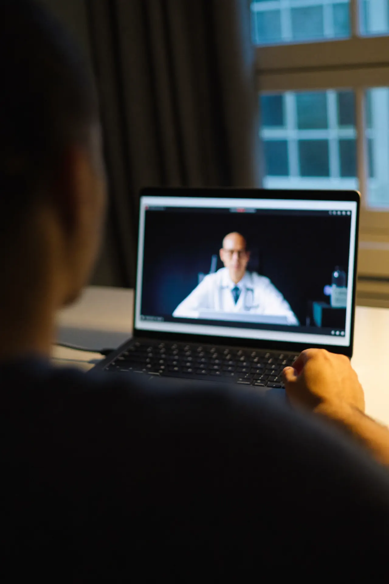 A telehealth consultation with an Apex doctor